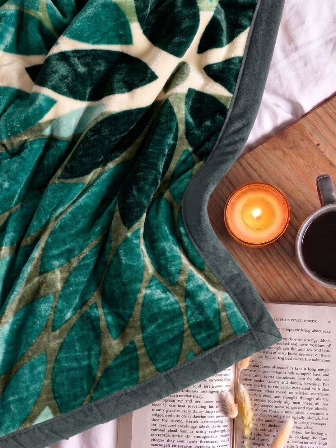 Printed Double Bed 2 Ply 800 GSM Blanket for Winter (Austin), Weight 4.2 kg