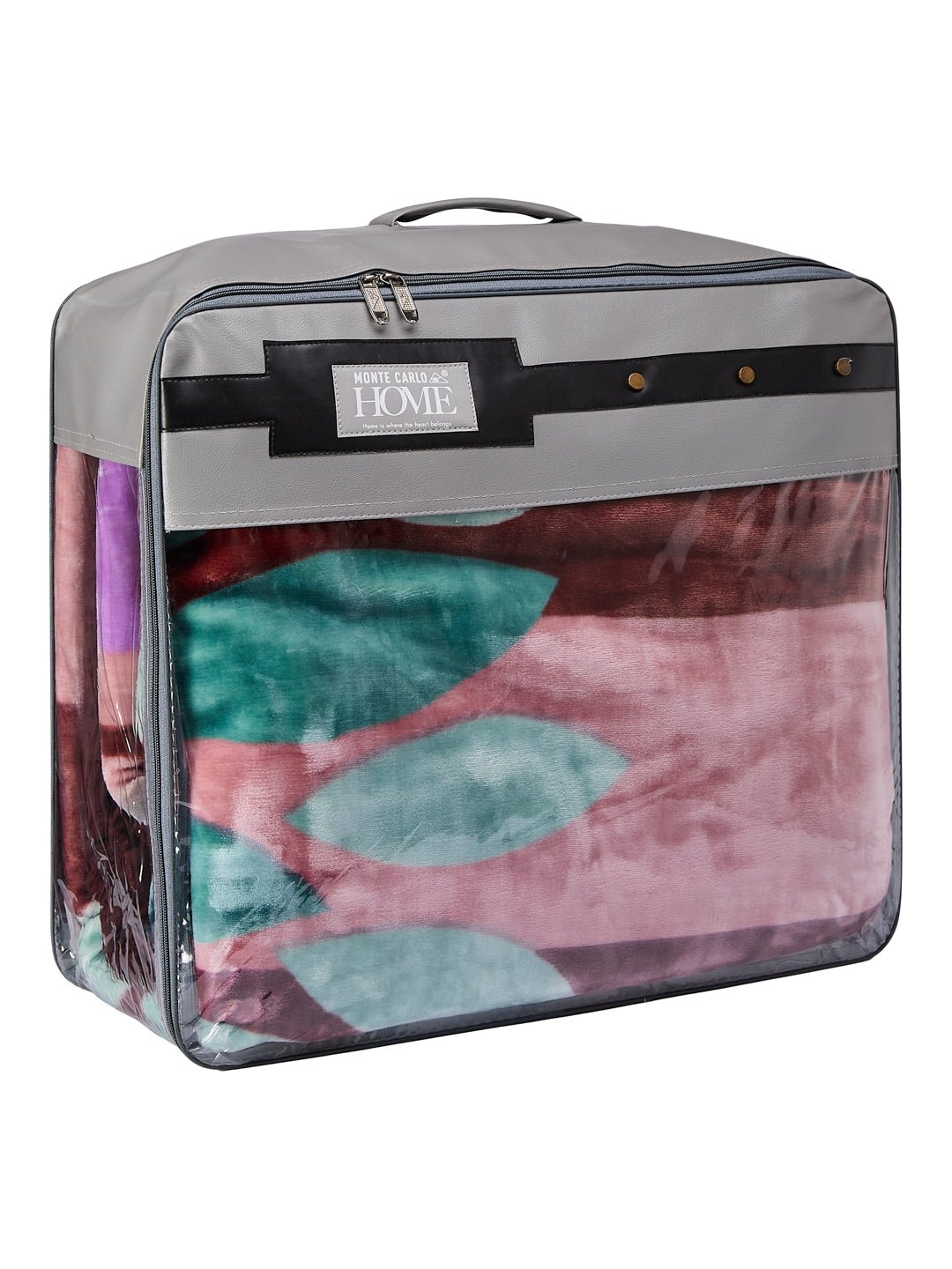 Printed Double Bed 2 Ply 800 GSM Blanket for Winter (Austin), Weight 4.2 kg