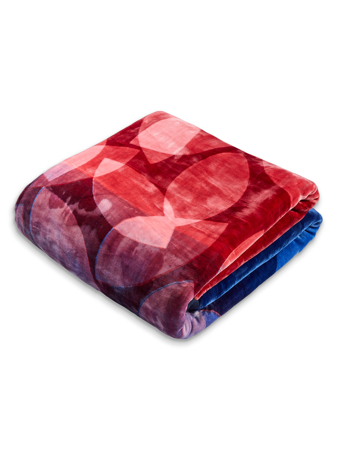 Printed Double Bed 2 Ply 800 GSM Blanket for Winter (Austin), Weight 4.2 kg