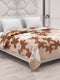 Printed Double Bed 3 Ply 550 GSM Blanket for Winter (Casino Royale), Weight 3 kg