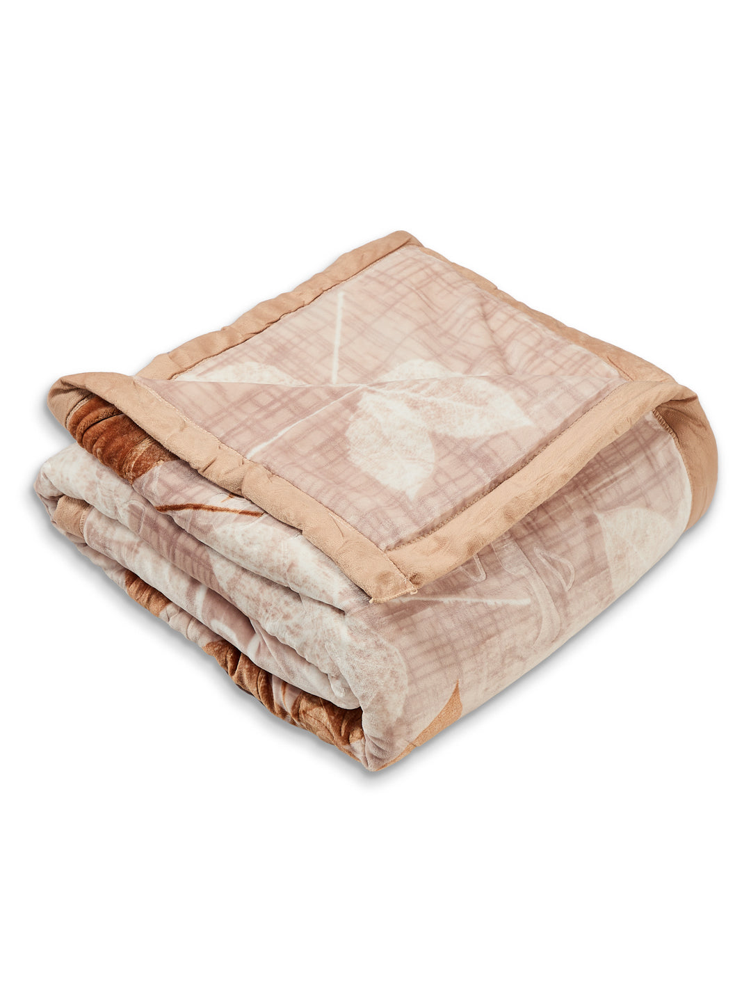 Printed Double Bed 3 Ply 550 GSM Blanket for Winter (Casino Royale), Weight 3 kg