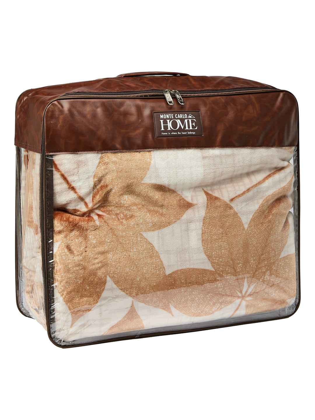 Printed Double Bed 3 Ply 550 GSM Blanket for Winter (Casino Royale), Weight 3 kg