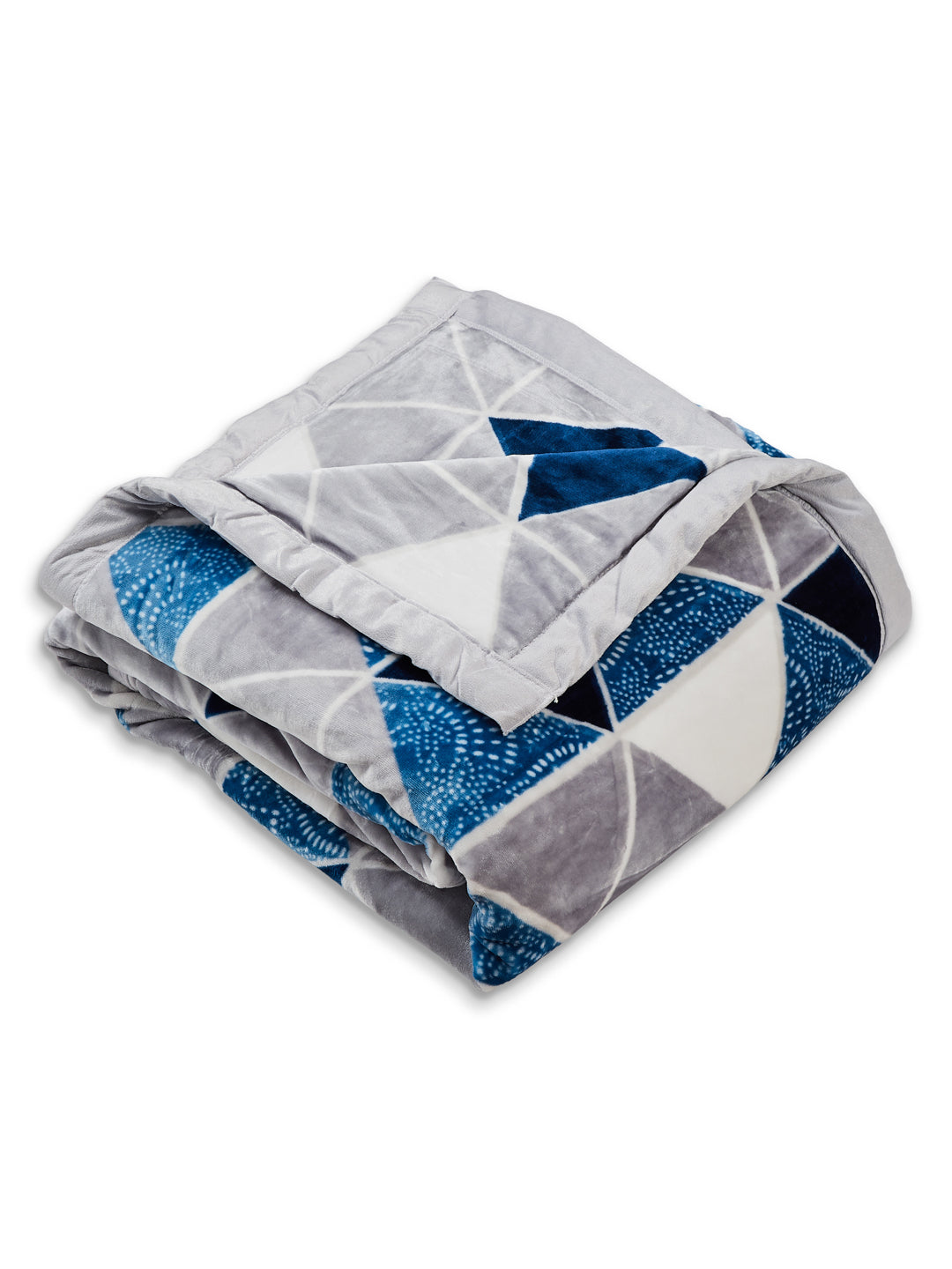 Printed Double Bed 3 Ply 550 GSM Blanket for Winter (Casino Royale), Weight 3 kg