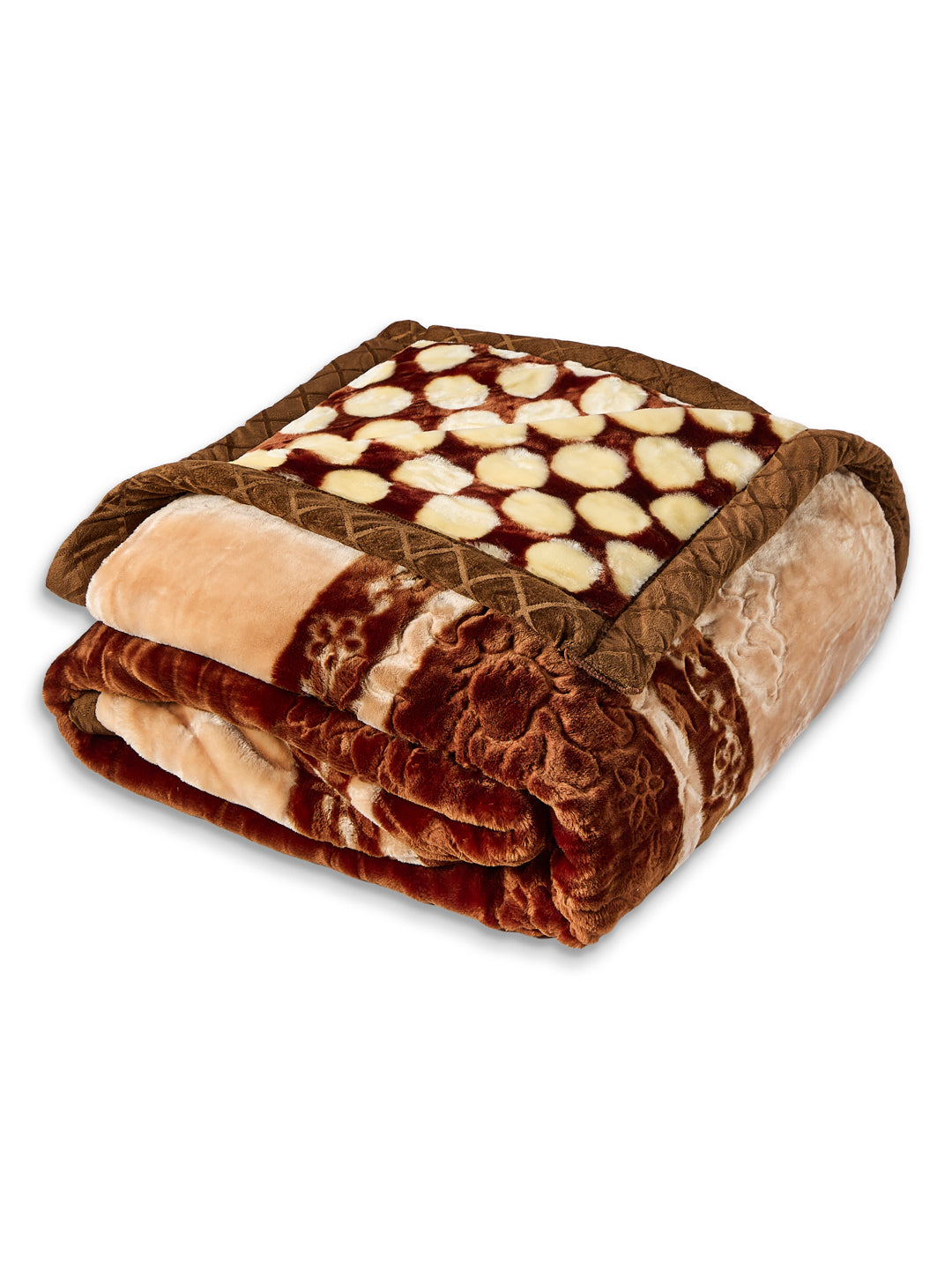 Printed Double Bed 2 Ply 850 GSM Blanket for Winter (Champion), Weight 4.5 kg