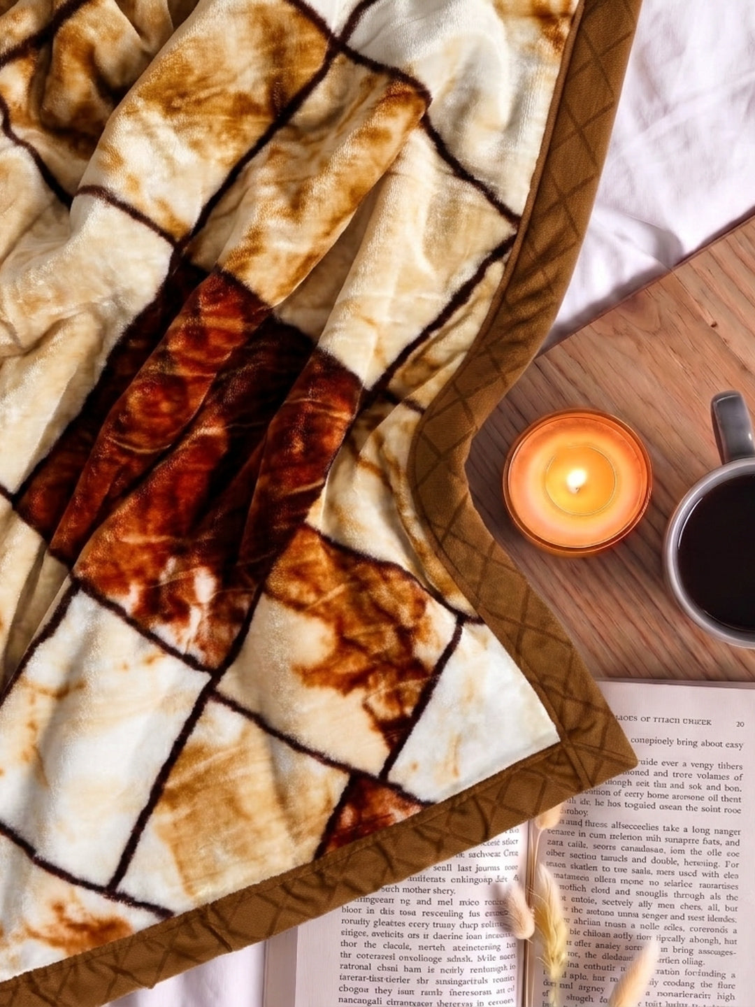 Printed Double Bed 2 Ply 850 GSM Blanket for Winter (Champion), Weight 4.5 kg