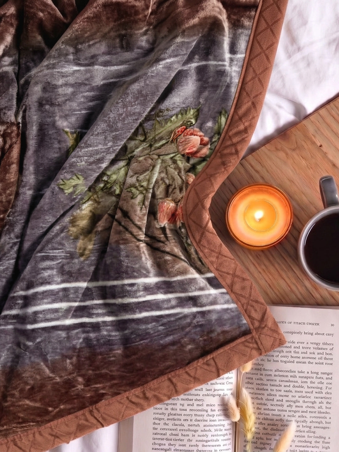 Printed Double Bed 2 Ply 850 GSM Blanket for Winter (Champion), Weight 4.5 kg