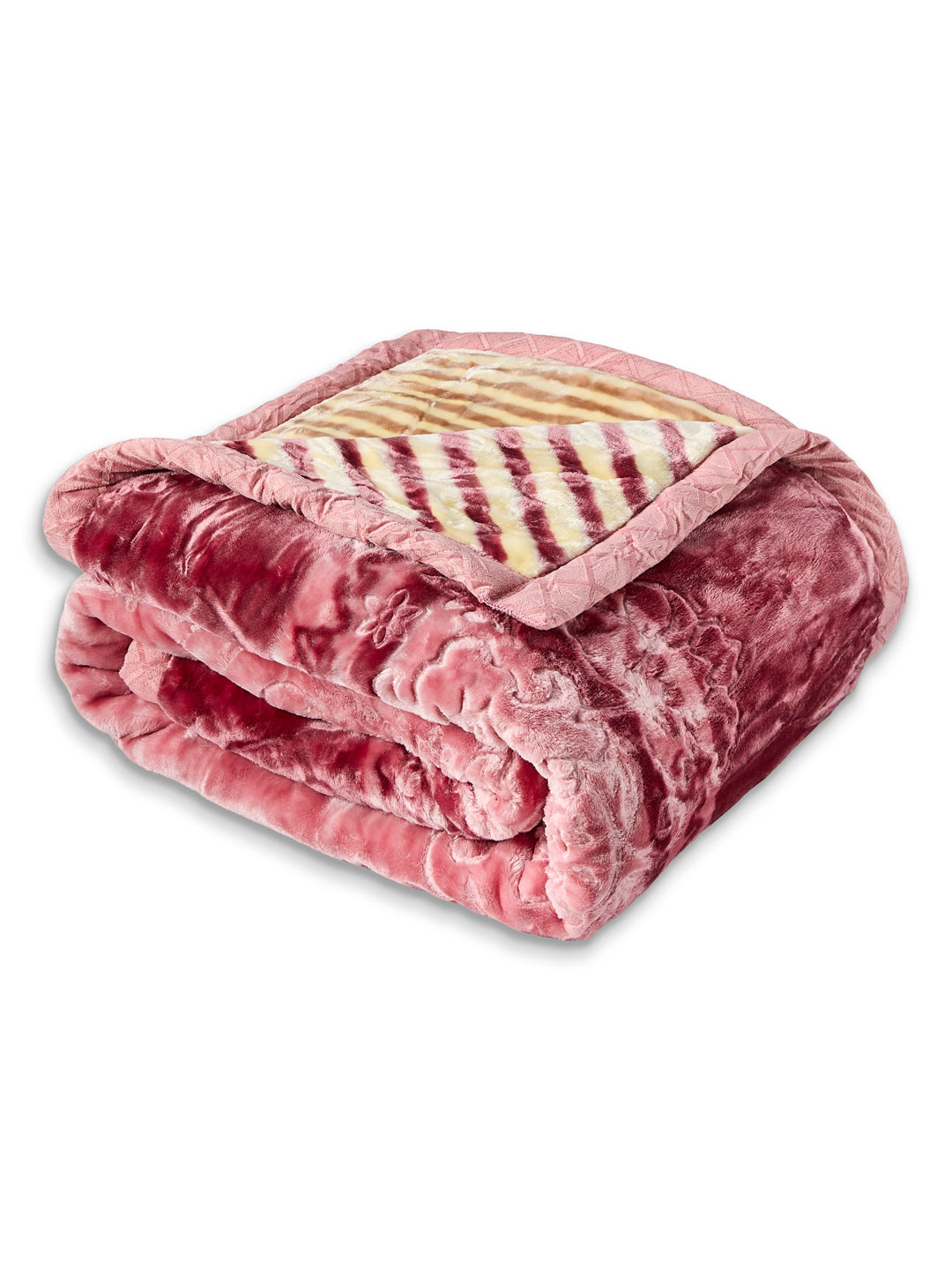 Printed Double Bed 2 Ply 850 GSM Blanket for Winter (Champion), Weight 4.5 kg