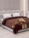 Printed Double Bed 2 Ply 850 GSM Blanket for Winter (Crystal), Weight 4.5 kg
