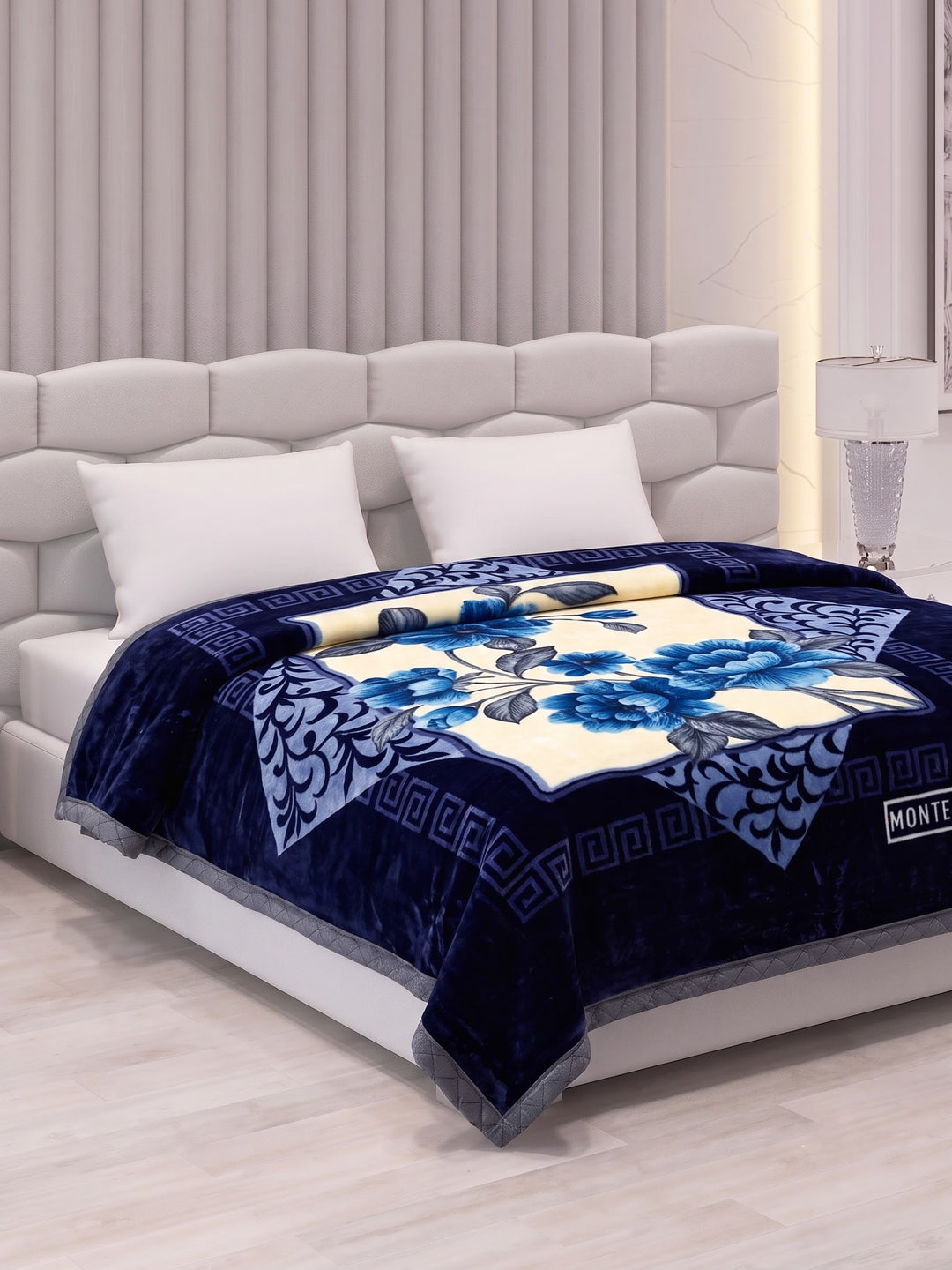 Printed Double Bed 2 Ply 850 GSM Blanket for Winter (Dabang), Weight 4.5 kg