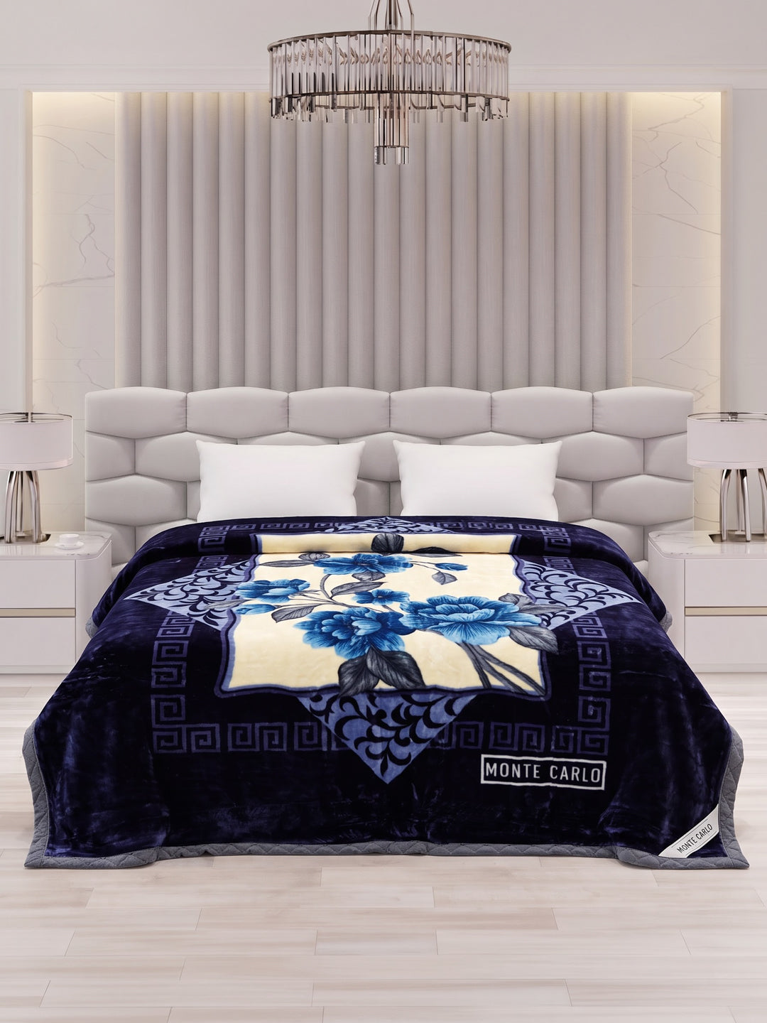 Printed Double Bed 2 Ply 850 GSM Blanket for Winter (Dabang), Weight 4.5 kg