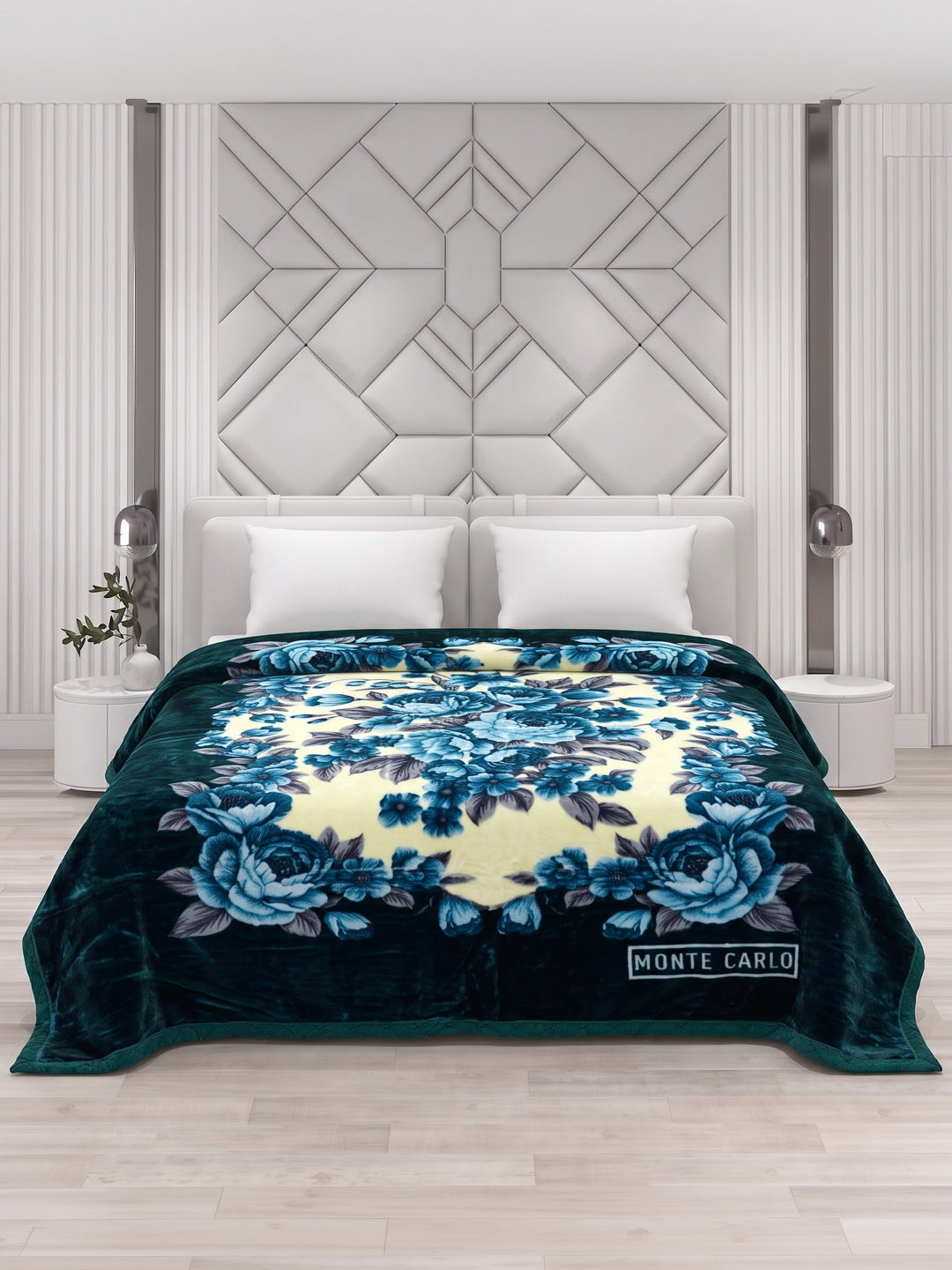 Printed Double Bed 2 Ply 850 GSM Blanket for Winter (Dabang), Weight 4.5 kg