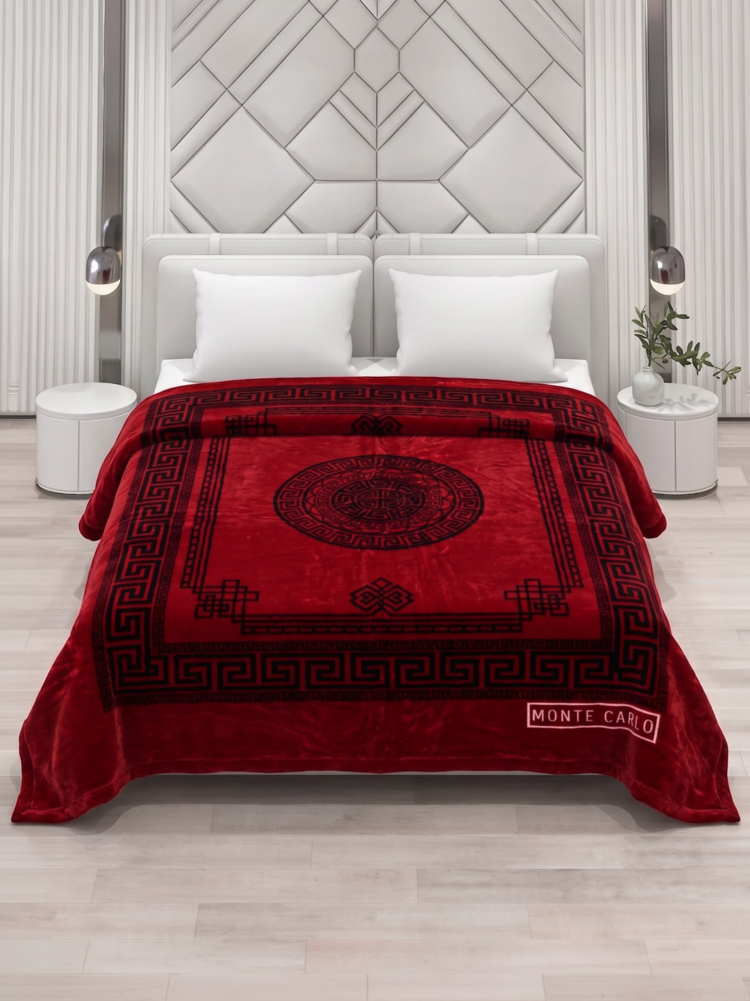 Printed Double Bed 2 Ply 850 GSM Blanket for Winter (Dabang), Weight 4.5 kg