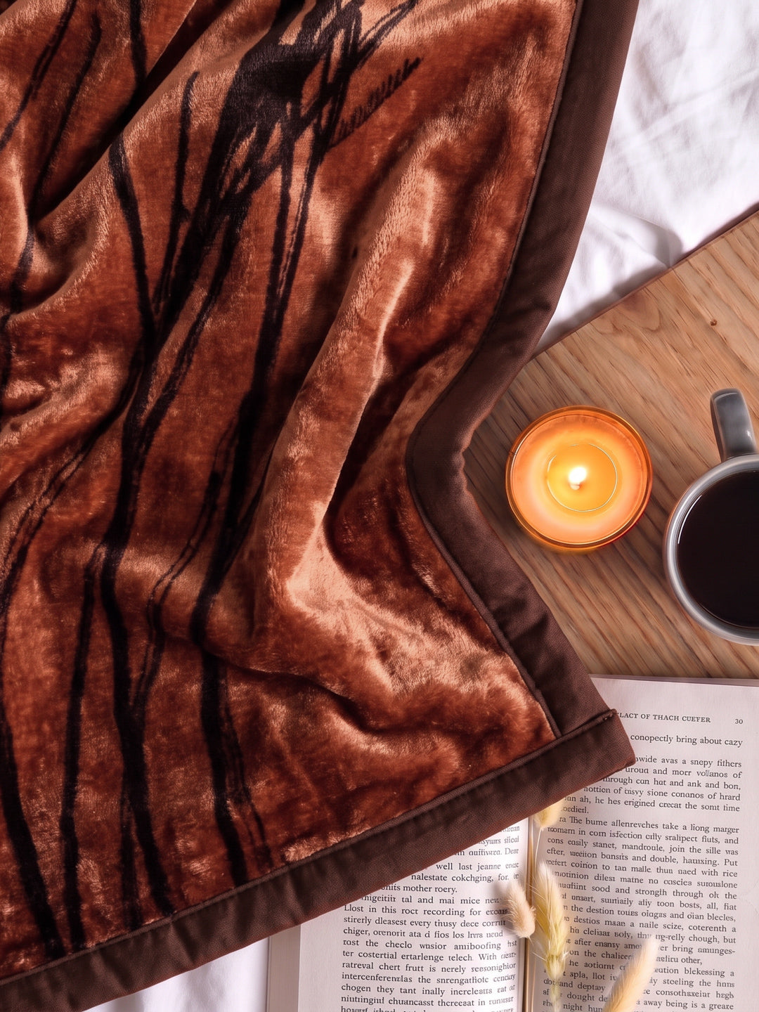 Printed Double Bed 1 Ply 600 GSM Blanket for Winter (Denny), Weight 3.2 kg