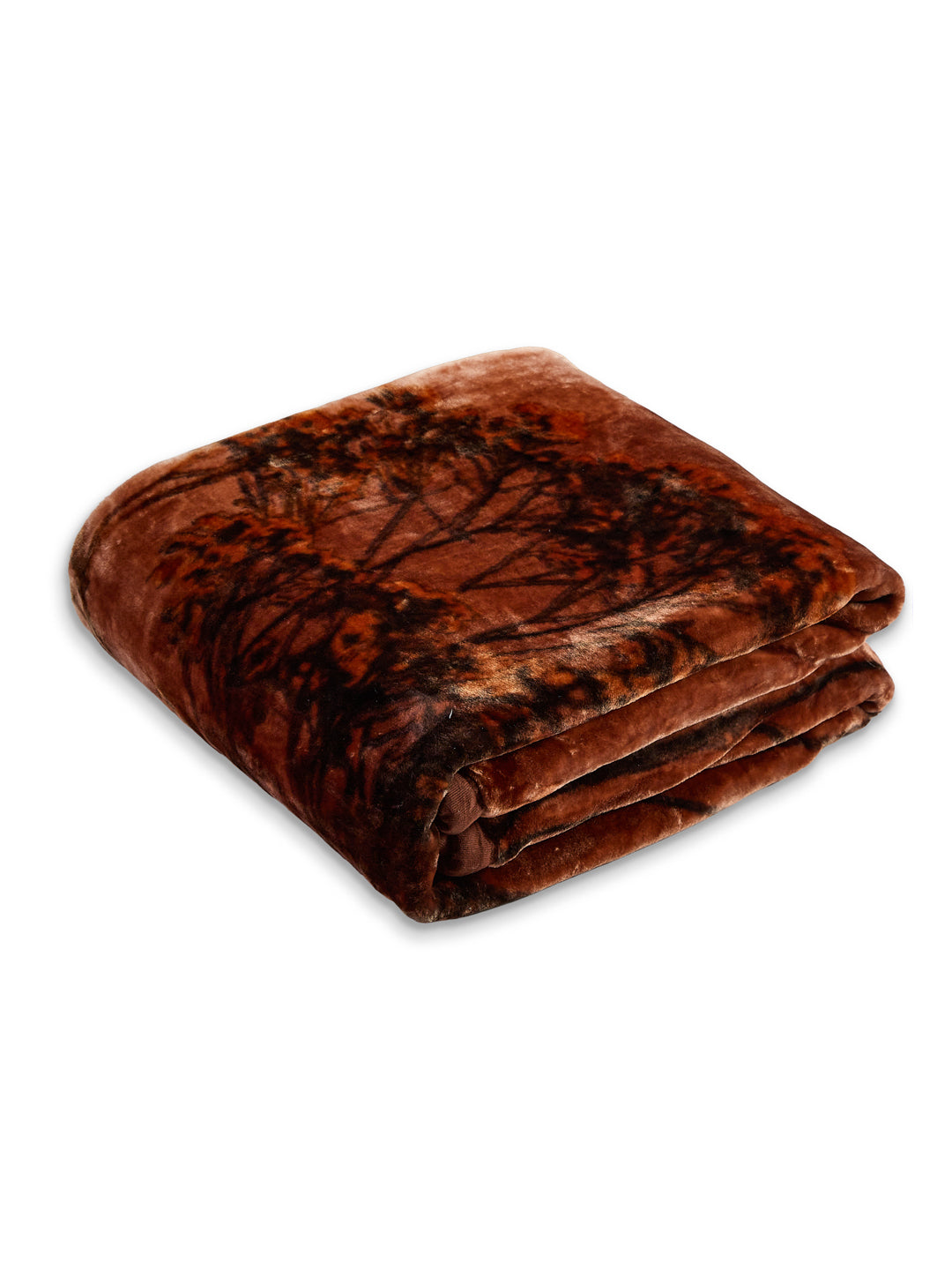 Printed Double Bed 1 Ply 600 GSM Blanket for Winter (Denny), Weight 3.2 kg