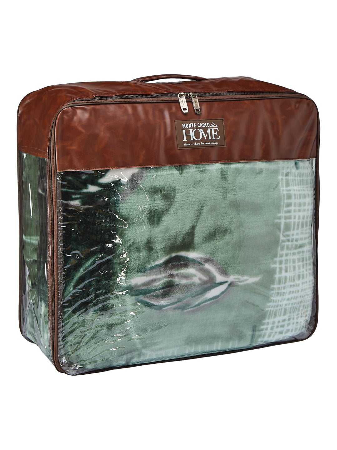 Printed Double Bed 1 Ply 600 GSM Blanket for Winter (Denny), Weight 3.2 kg
