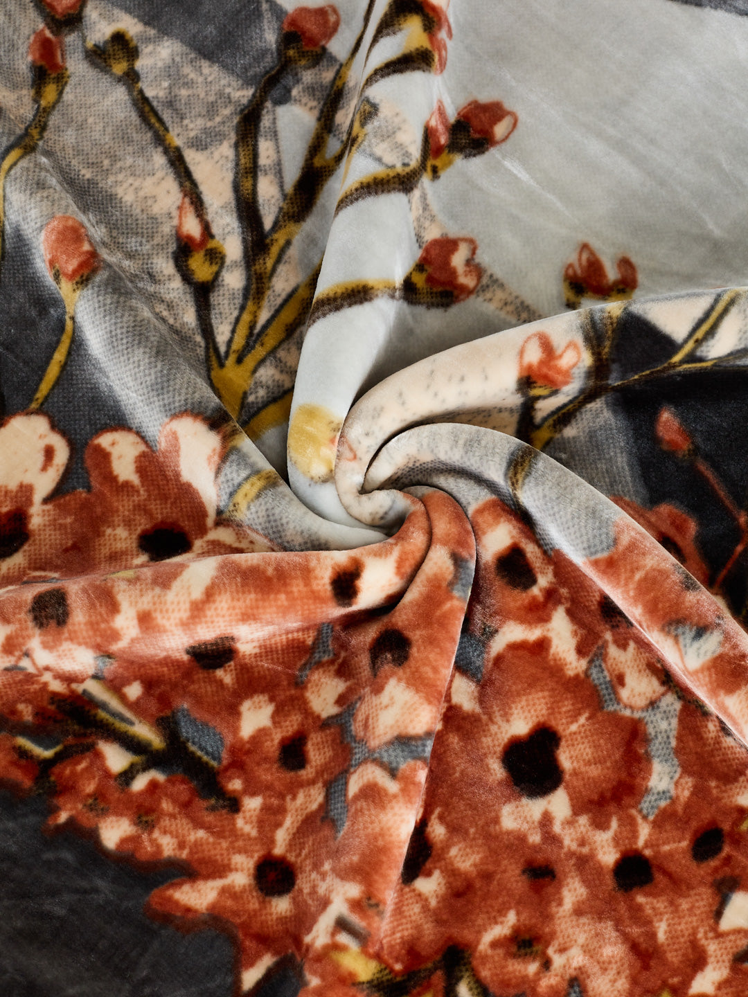 Printed Double Bed 2 Ply 1150 GSM Blanket for Winter (Edenberg), Weight 6.1 kg