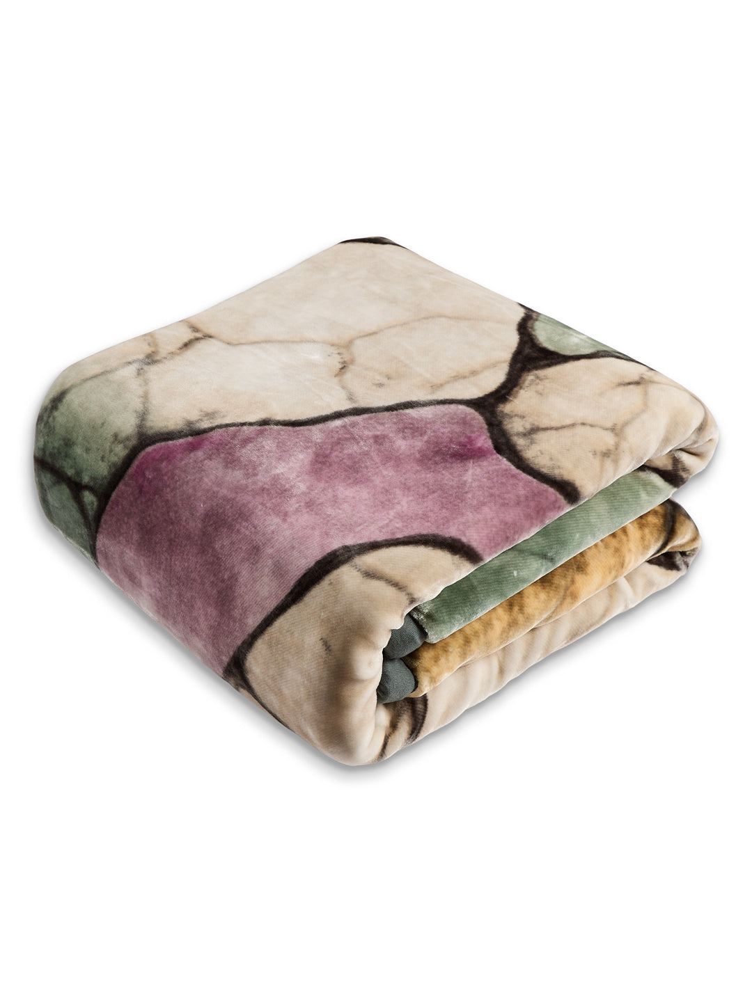 Printed Double Bed 2 Ply 1150 GSM Blanket for Winter (Edenberg), Weight 6.1 kg