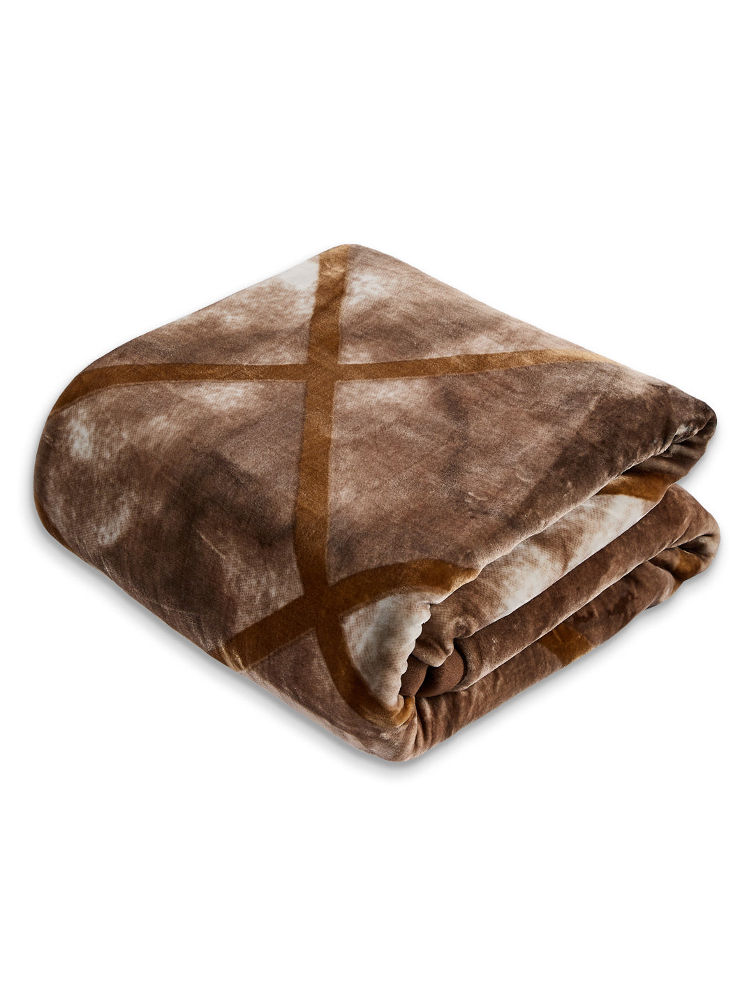 Printed Double Bed 2 Ply 1150 GSM Blanket for Winter (Edenberg), Weight 6.1 kg
