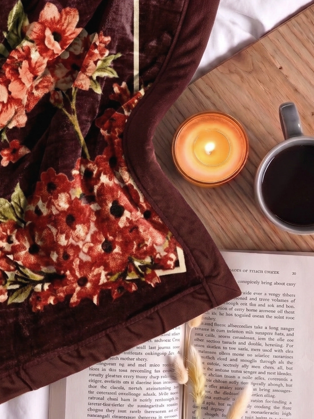 Printed Double Bed 2 Ply 1150 GSM Blanket for Winter (Edenberg), Weight 6.1 kg