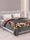 Floral Print Double Bed 2 Ply 1050 GSM Blanket for Winter (Emilia), Weight 5.5 kg