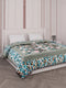 Floral Print Double Bed 2 Ply 1050 GSM Blanket for Winter (Emilia), Weight 5.5 kg