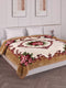 Floral Print Double Bed 2 Ply 1050 GSM Blanket for Winter (Emilia), Weight 5.5 kg