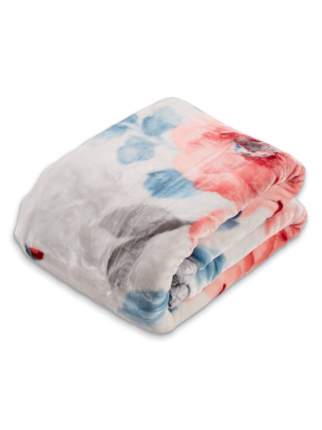 Floral Print Double Bed 2 Ply 850 GSM Blanket for Winter (Galaxy), Weight 3 kg