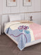 Printed Single Bed 2 Ply 550 GSM Blanket for Winter (Glamour), Weight 2 kg