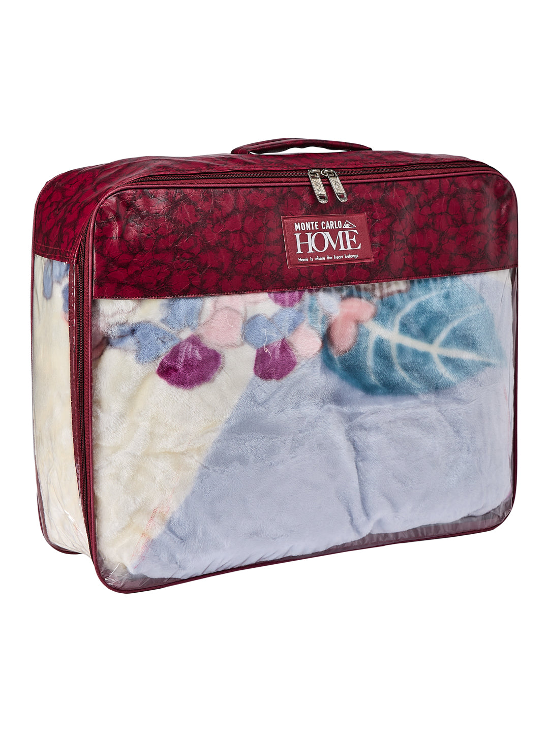 Printed Single Bed 2 Ply 550 GSM Blanket for Winter (Glamour), Weight 2 kg