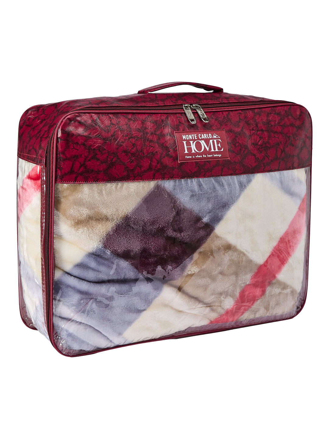 Printed Single Bed 2 Ply 550 GSM Blanket for Winter (Glamour), Weight 2 kg