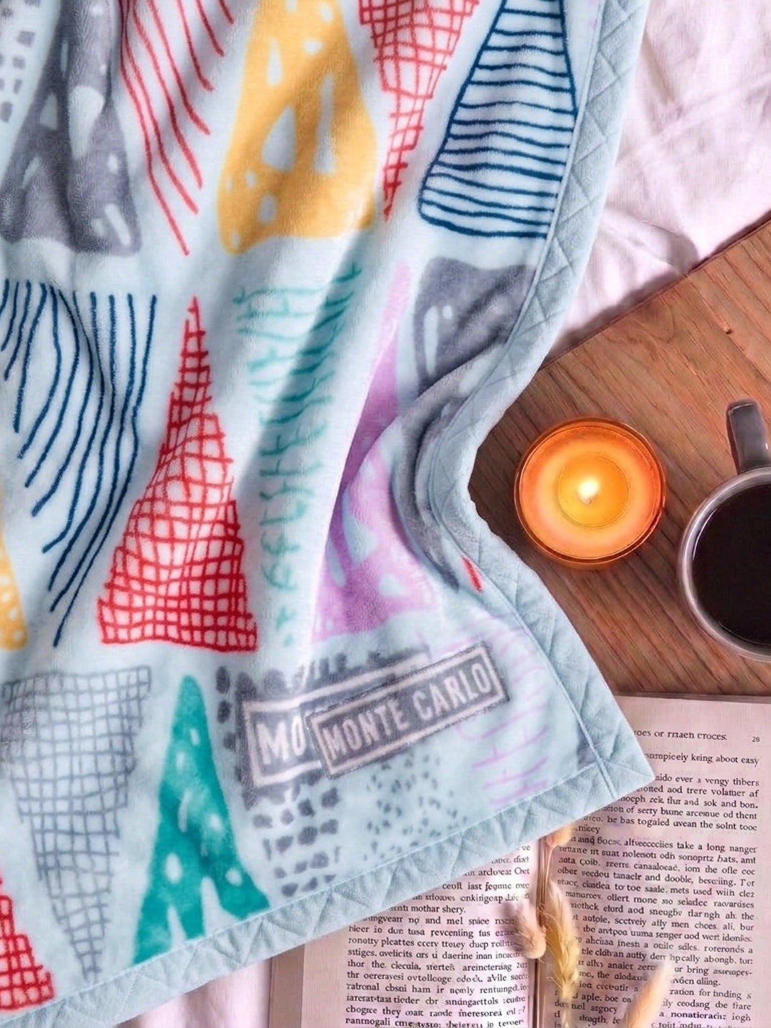 Printed Single Bed 2 Ply 550 GSM Blanket for Winter (Glamour), Weight 2 kg