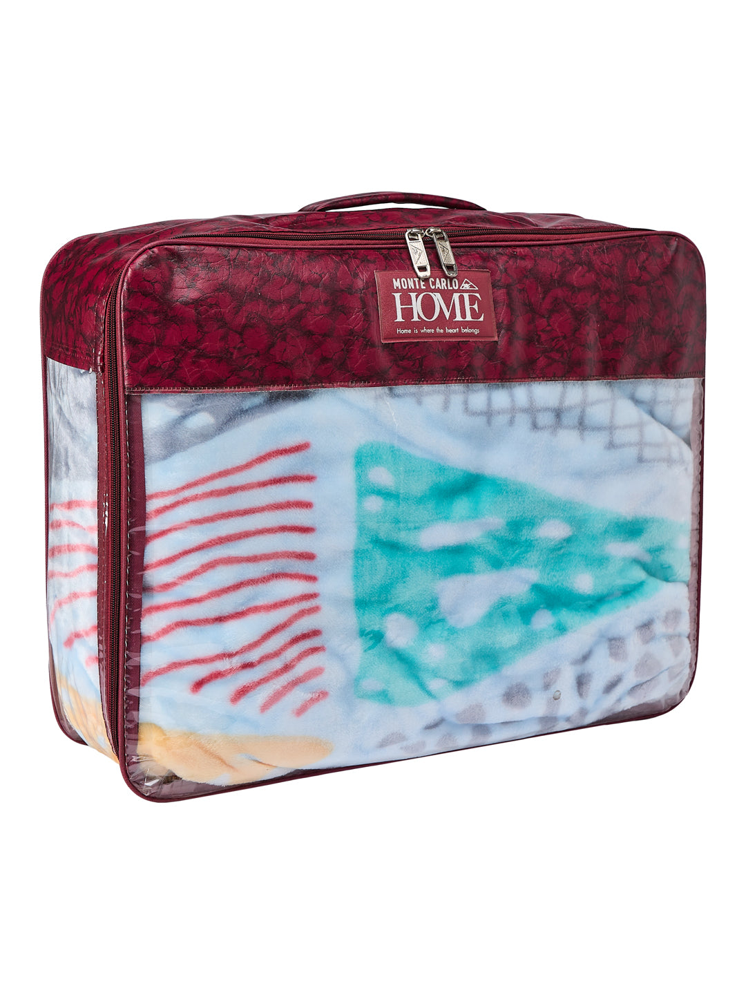 Printed Single Bed 2 Ply 550 GSM Blanket for Winter (Glamour), Weight 2 kg