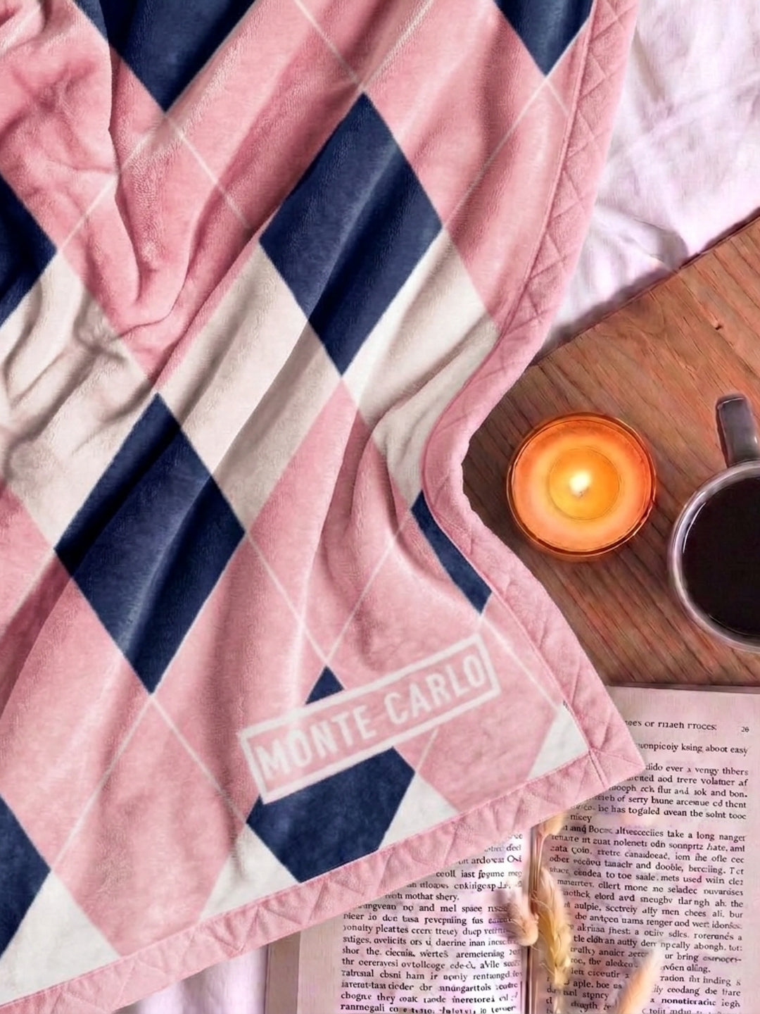 Printed Single Bed 2 Ply 550 GSM Blanket for Winter (Glamour), Weight 2 kg