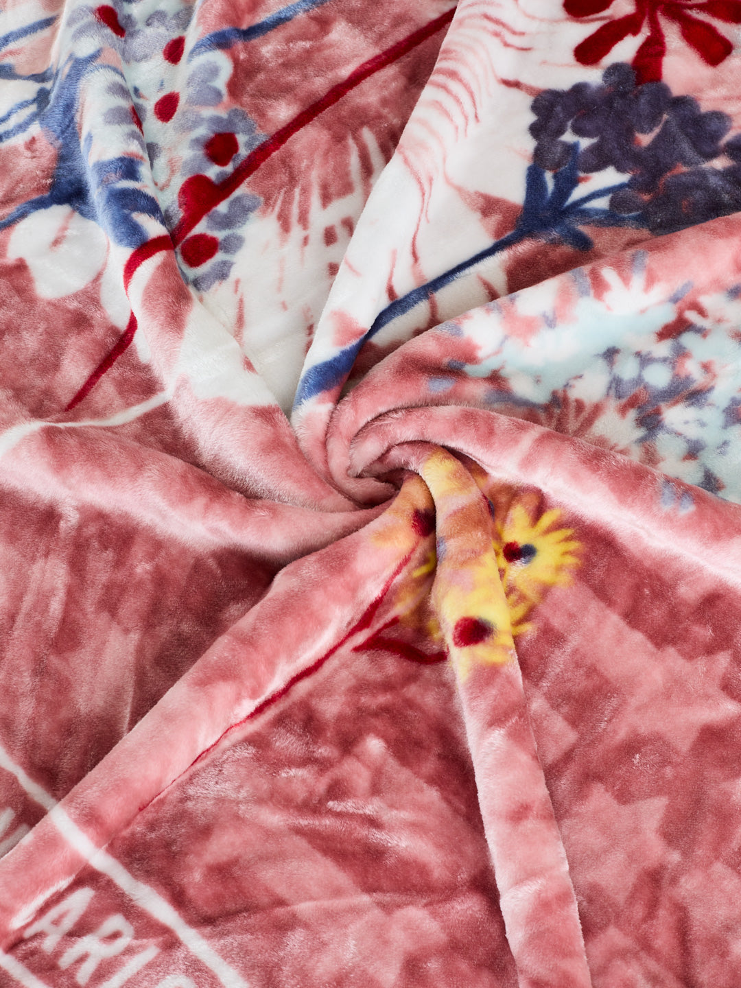 Printed Single Bed 2 Ply 550 GSM Blanket for Winter (Glamour), Weight 2 kg