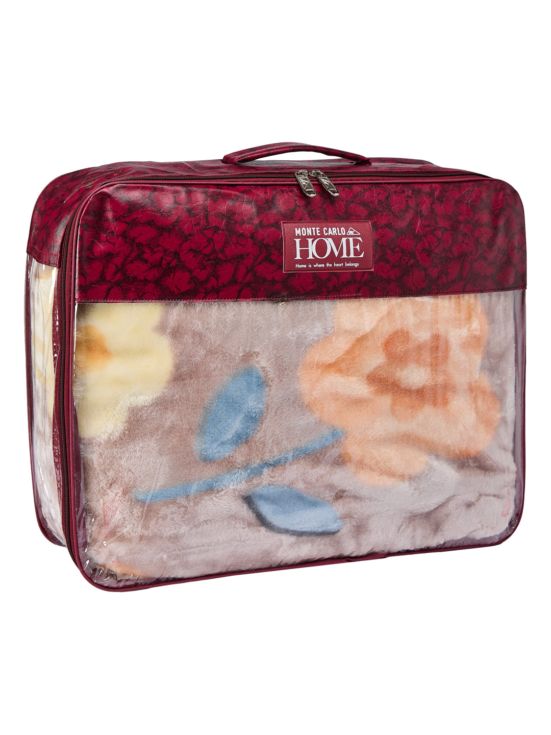 Printed Single Bed 2 Ply 550 GSM Blanket for Winter (Glamour), Weight 2 kg