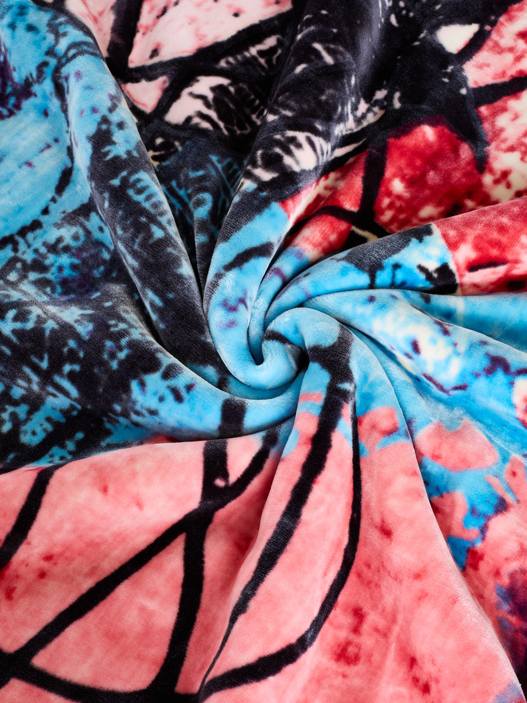 Printed Double Bed 3 Ply 890 GSM Blanket for Winter (Gulnar), Weight 4.7 kg