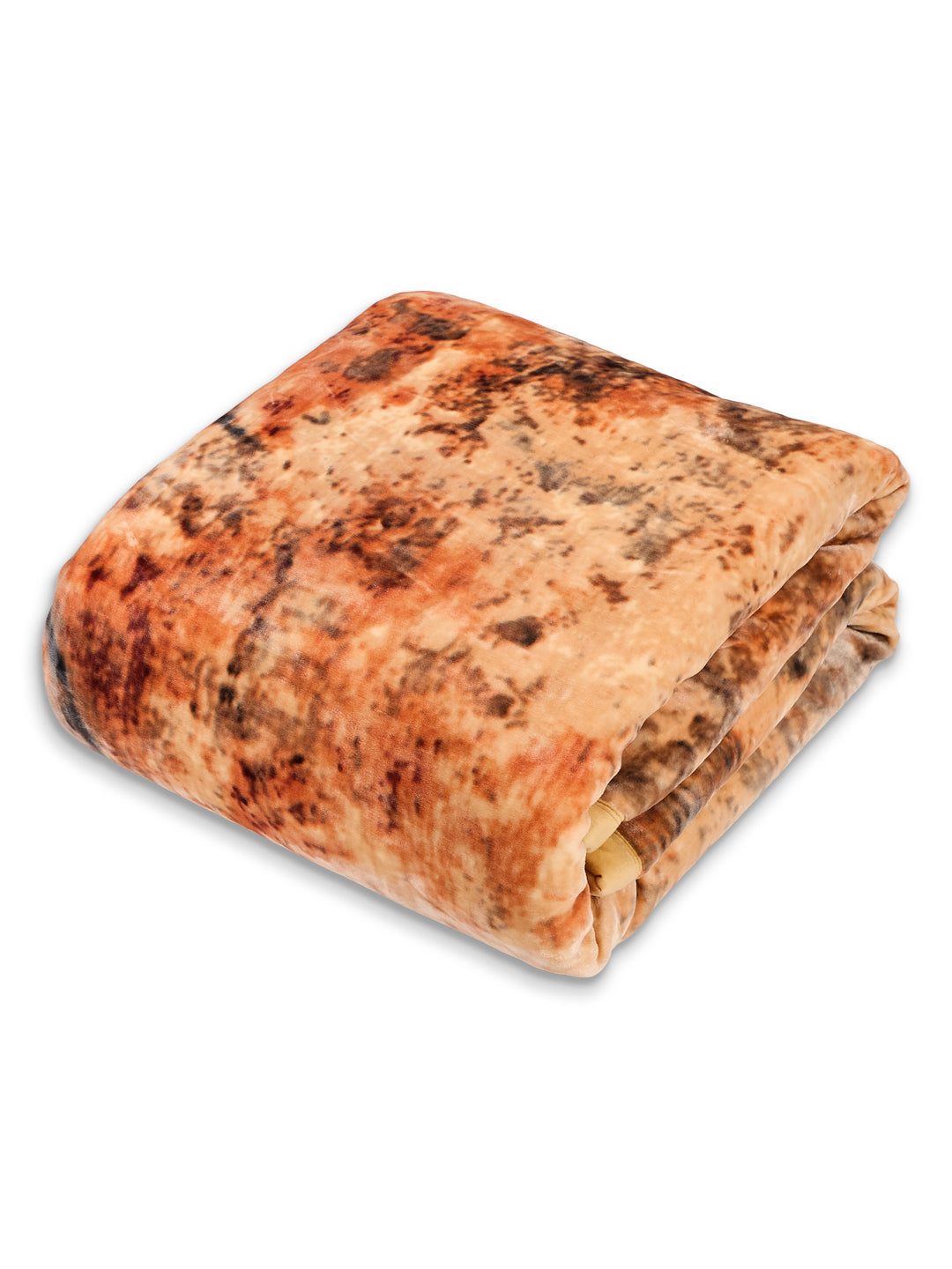 Printed Double Bed 3 Ply 890 GSM Blanket for Winter (Gulnar), Weight 4.7 kg