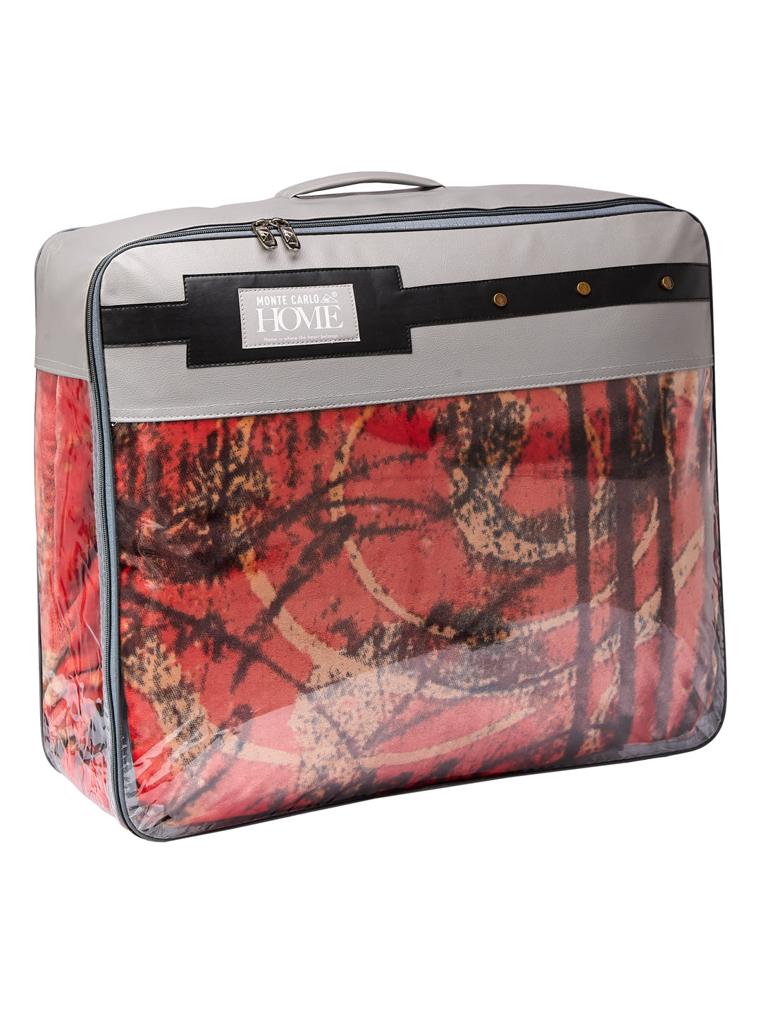 Printed Double Bed 3 Ply 890 GSM Blanket for Winter (Gulnar), Weight 4.7 kg