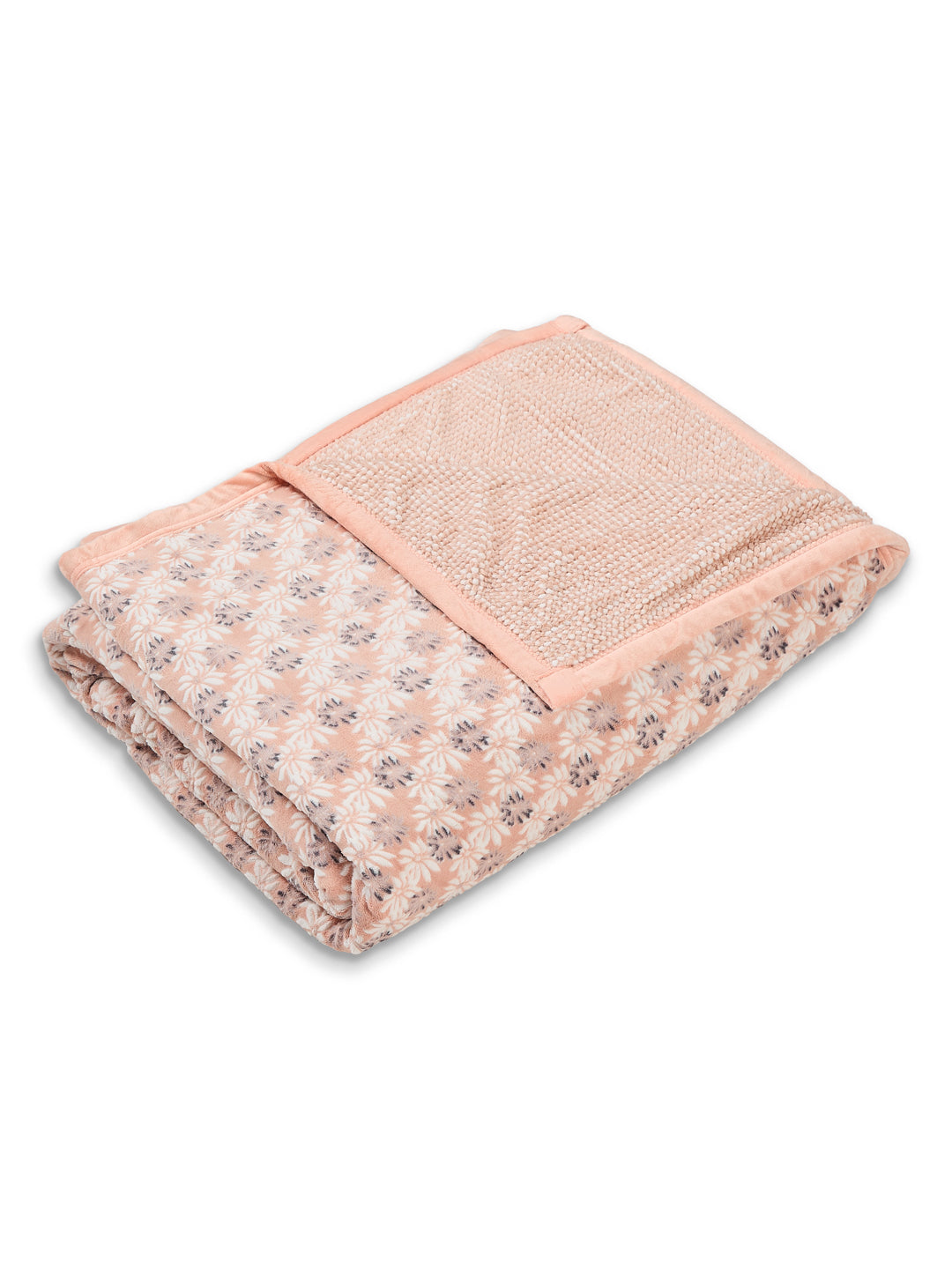 Printed Double Bed 2 Ply 470 GSM Blanket for Winter (Abstract), Weight 2.5 kg