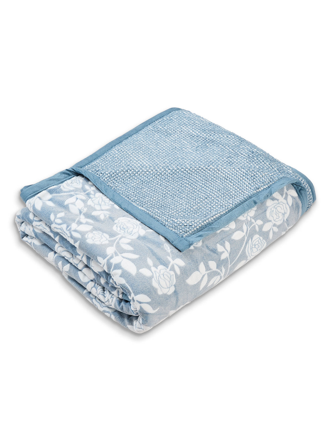 Printed Double Bed 2 Ply 470 GSM Blanket for Winter (Abstract), Weight 2.5 kg