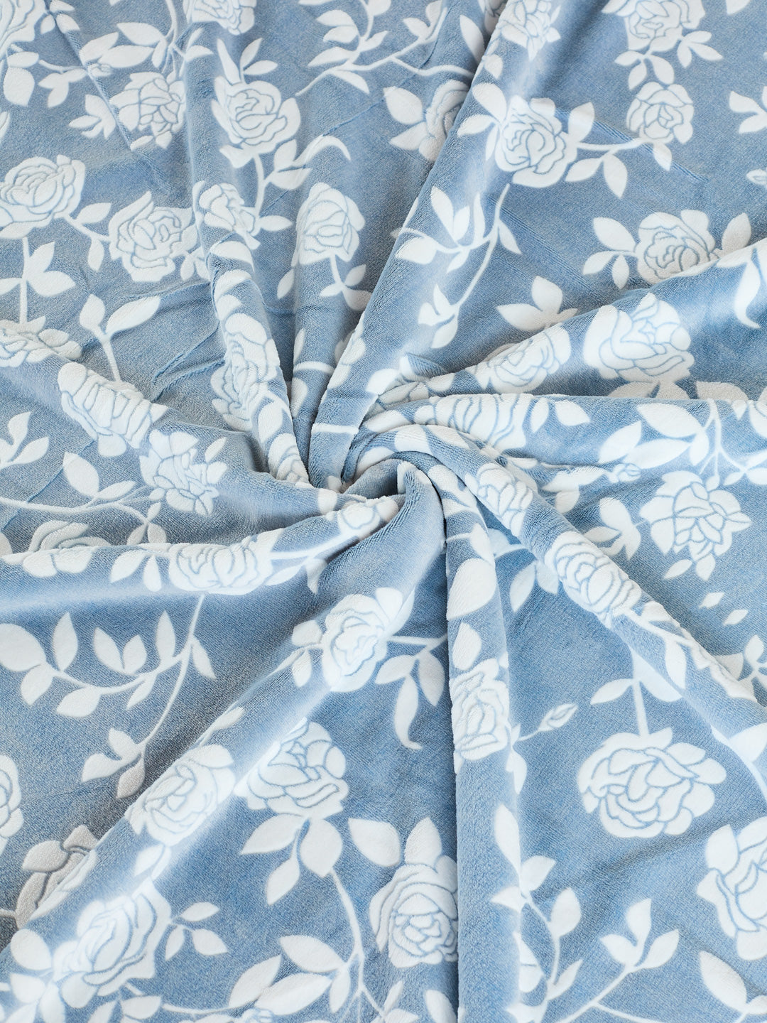 Printed Double Bed 2 Ply 470 GSM Blanket for Winter (Abstract), Weight 2.5 kg