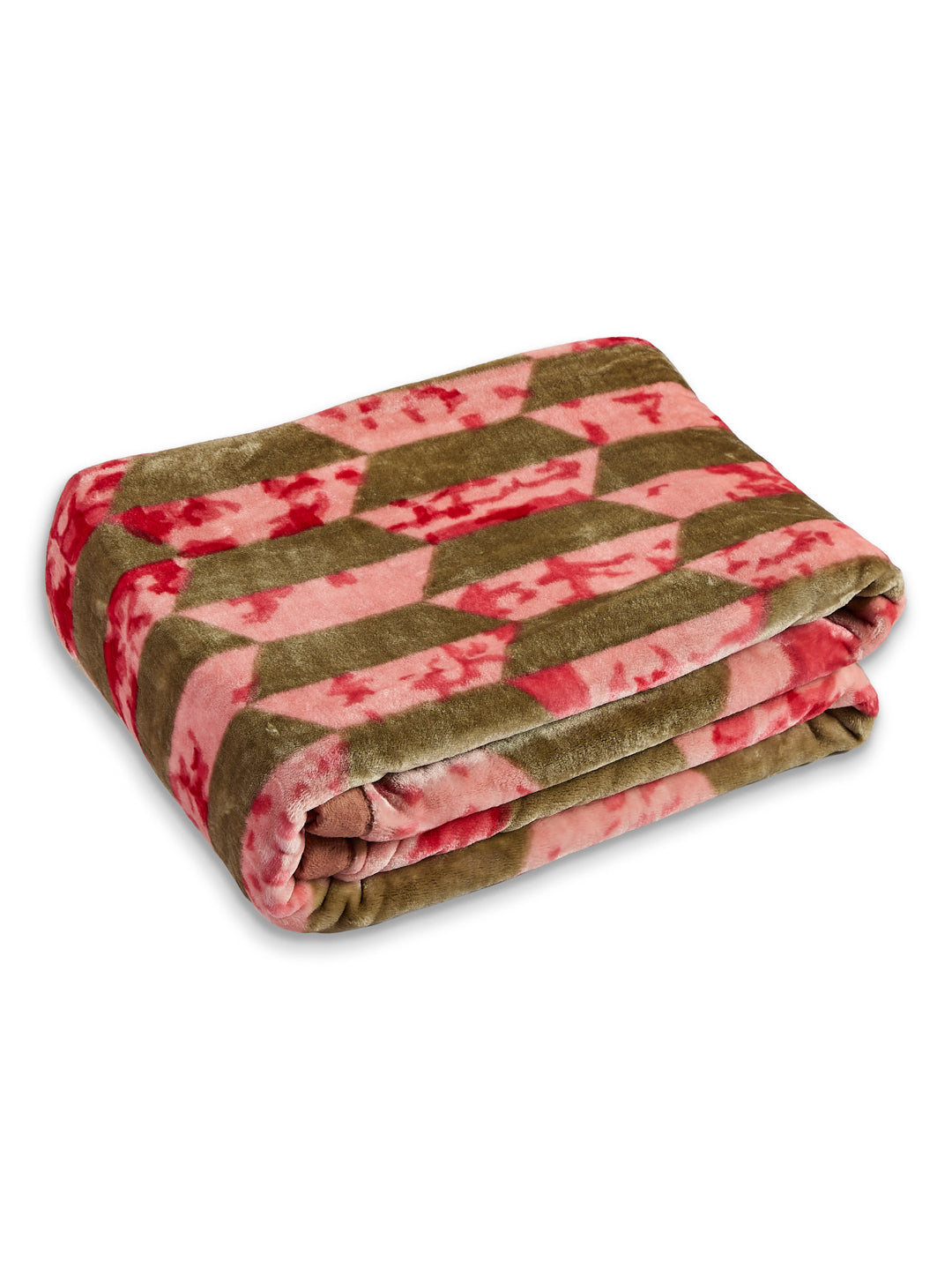 Printed Single Bed 1 Ply 625 GSM Blanket for Winter (Impact), Weight 2.2 kg