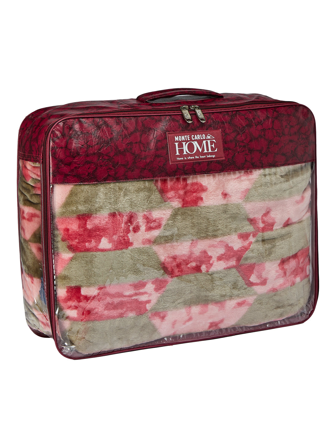 Printed Single Bed 1 Ply 625 GSM Blanket for Winter (Impact), Weight 2.2 kg