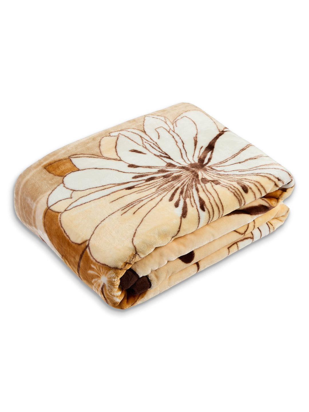 Printed Single Bed 1 Ply 625 GSM Blanket for Winter (Impact), Weight 2.2 kg