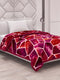 Printed Single Bed 1 Ply 625 GSM Blanket for Winter (Impact), Weight 2.2 kg