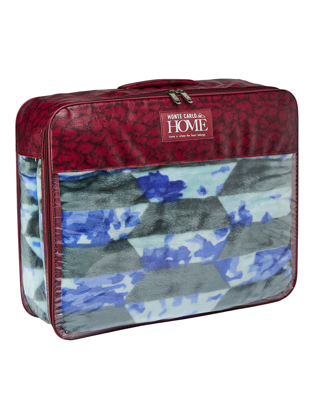 Printed Single Bed 1 Ply 625 GSM Blanket for Winter (Impact), Weight 2.2 kg