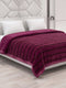 Double Bed 2 Ply 680 GSM Blanket for Winter (Ivy Rose), Weight 3.6 kg