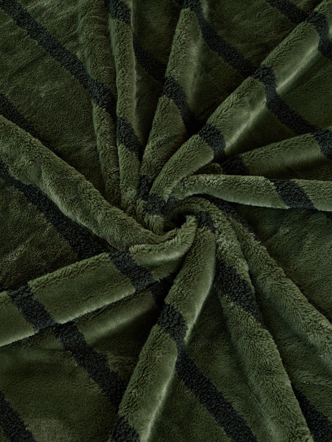 Double Bed 2 Ply 680 GSM Blanket for Winter (Ivy Rose), Weight 3.6 kg