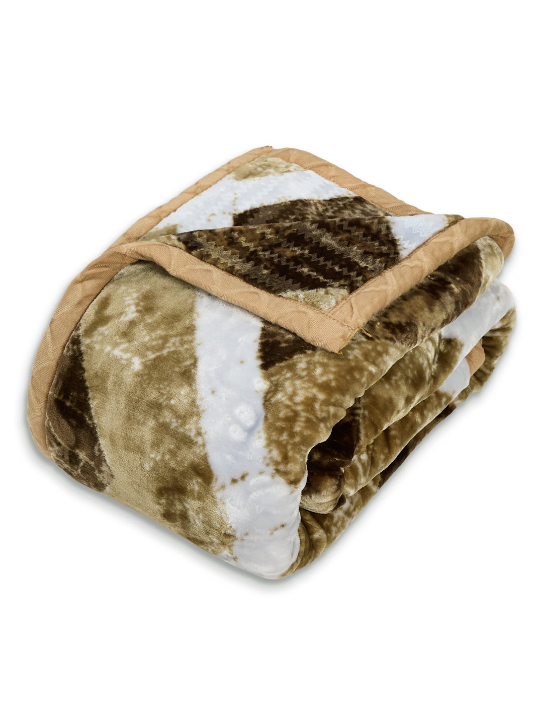 Printed Single Bed 2 Ply 850 GSM Blanket for Winter (Kye), Weight 3 kg