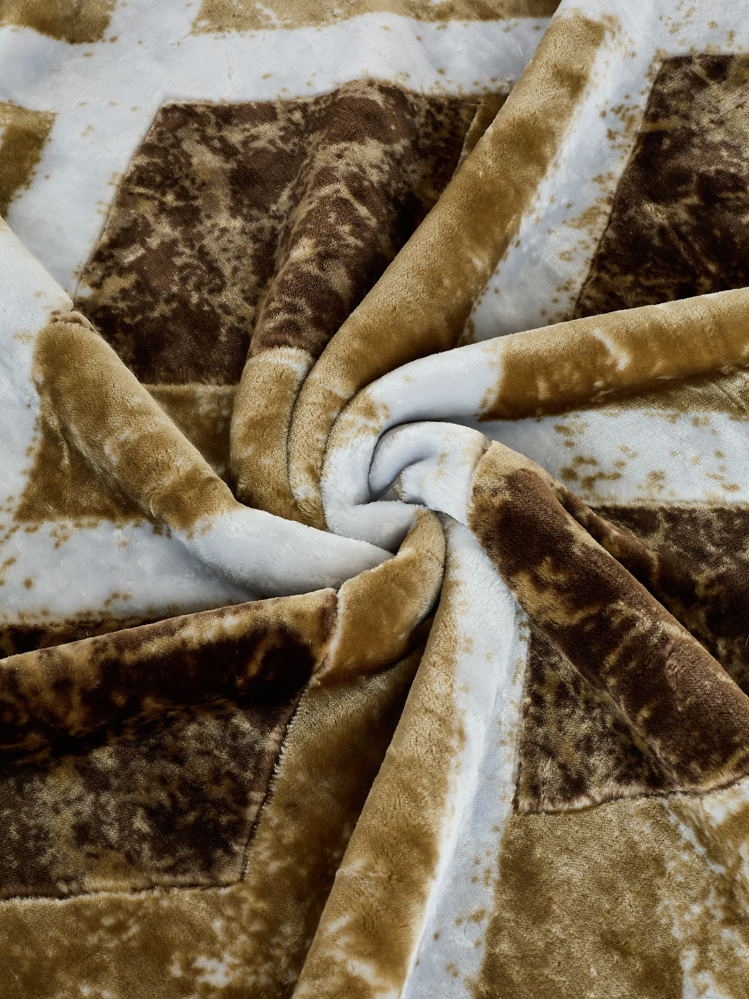 Printed Single Bed 2 Ply 850 GSM Blanket for Winter (Kye), Weight 3 kg